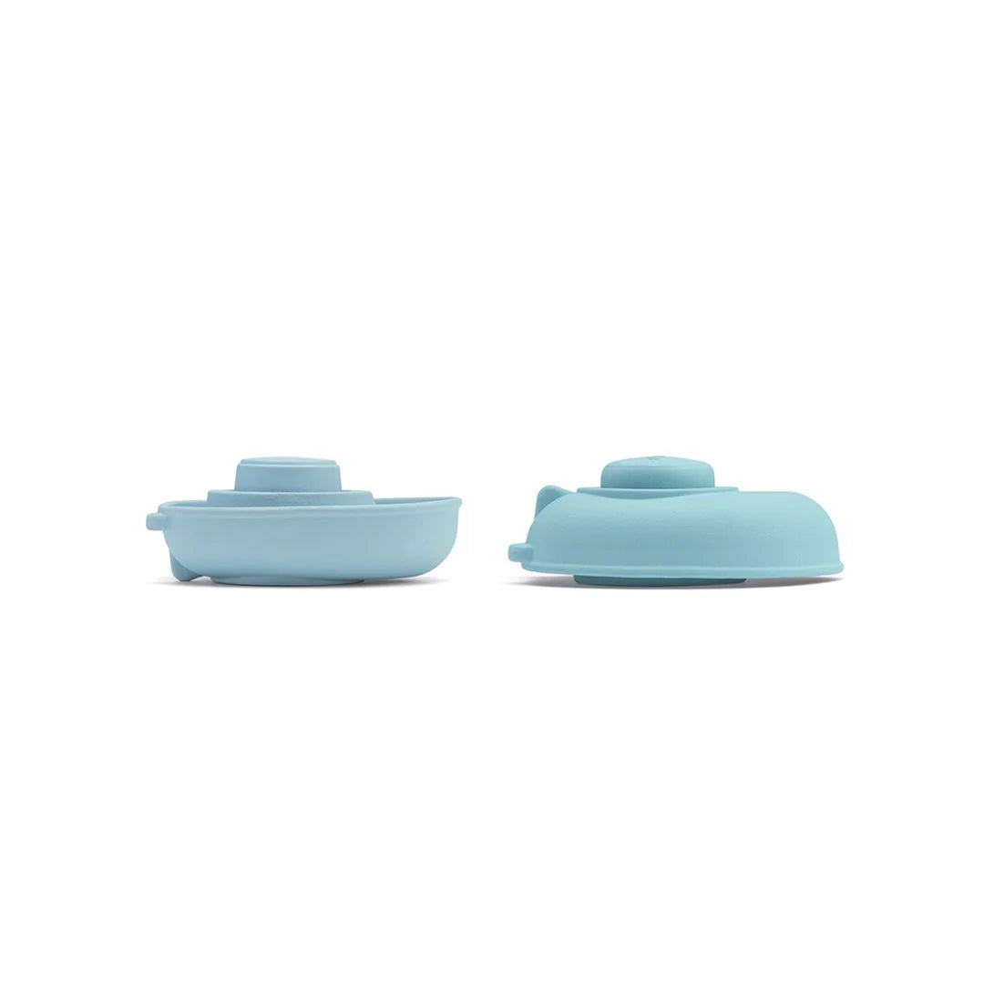 Bateau convertible en caoutchouc bleu pastel