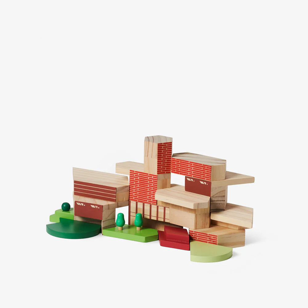 Set de blocks Frank Lloyd Wright Usonian