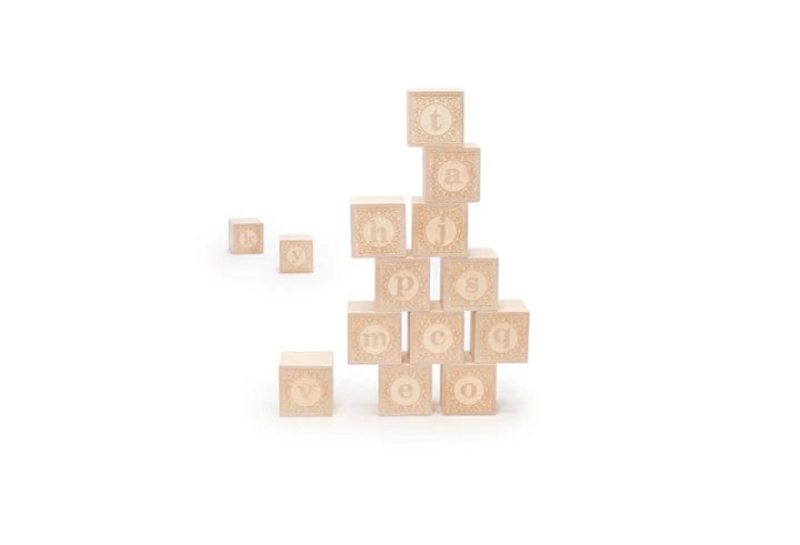 Blocs de bois Alphabet lettres minuscules