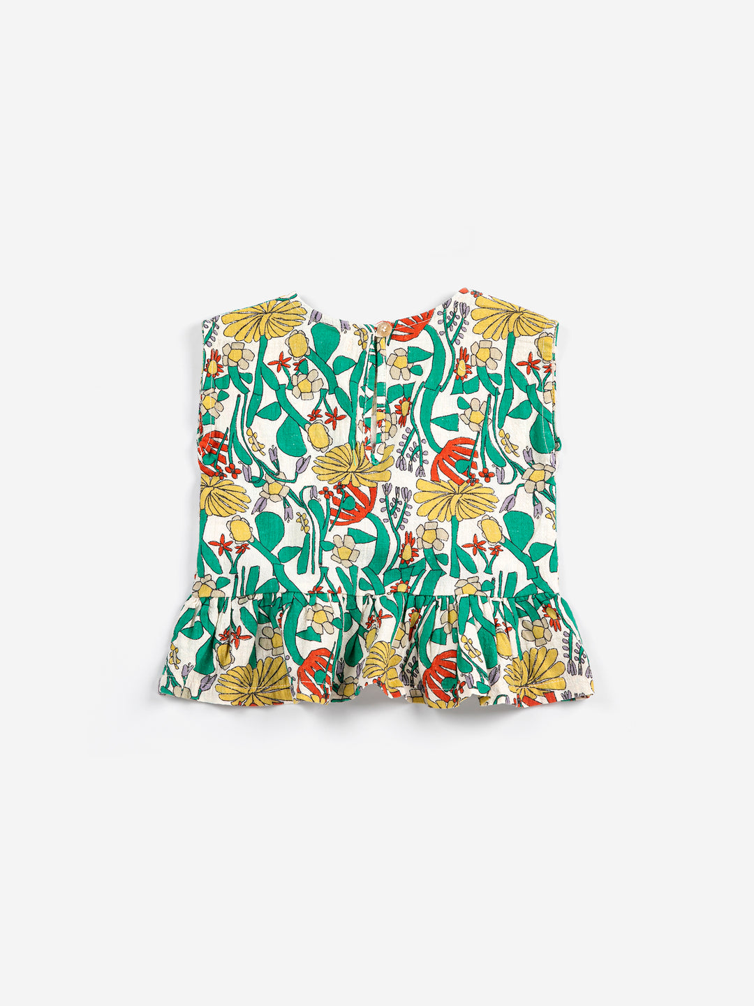 Blouse Bobo Choses en coton biologique en motif herbalist 