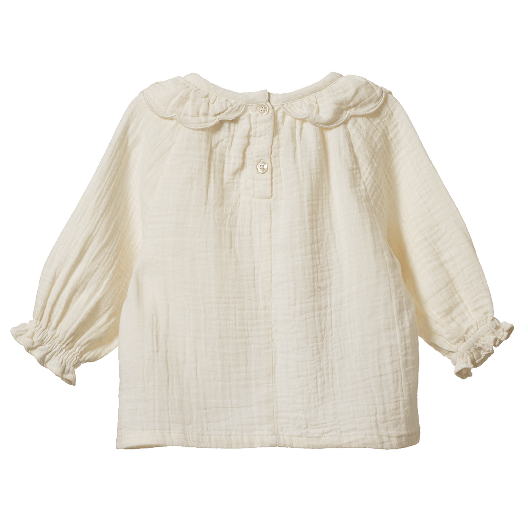 Blouse en coton naturel Nature Baby