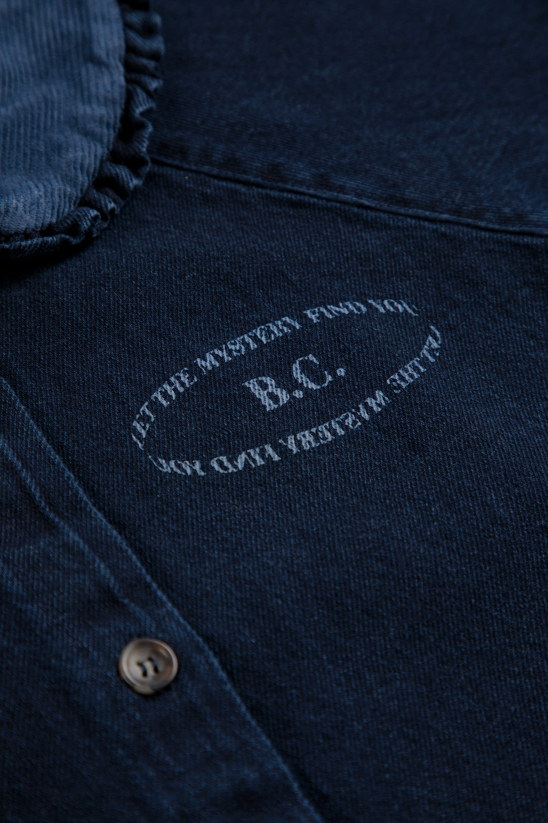 Blouse en denim Bobo Choses 