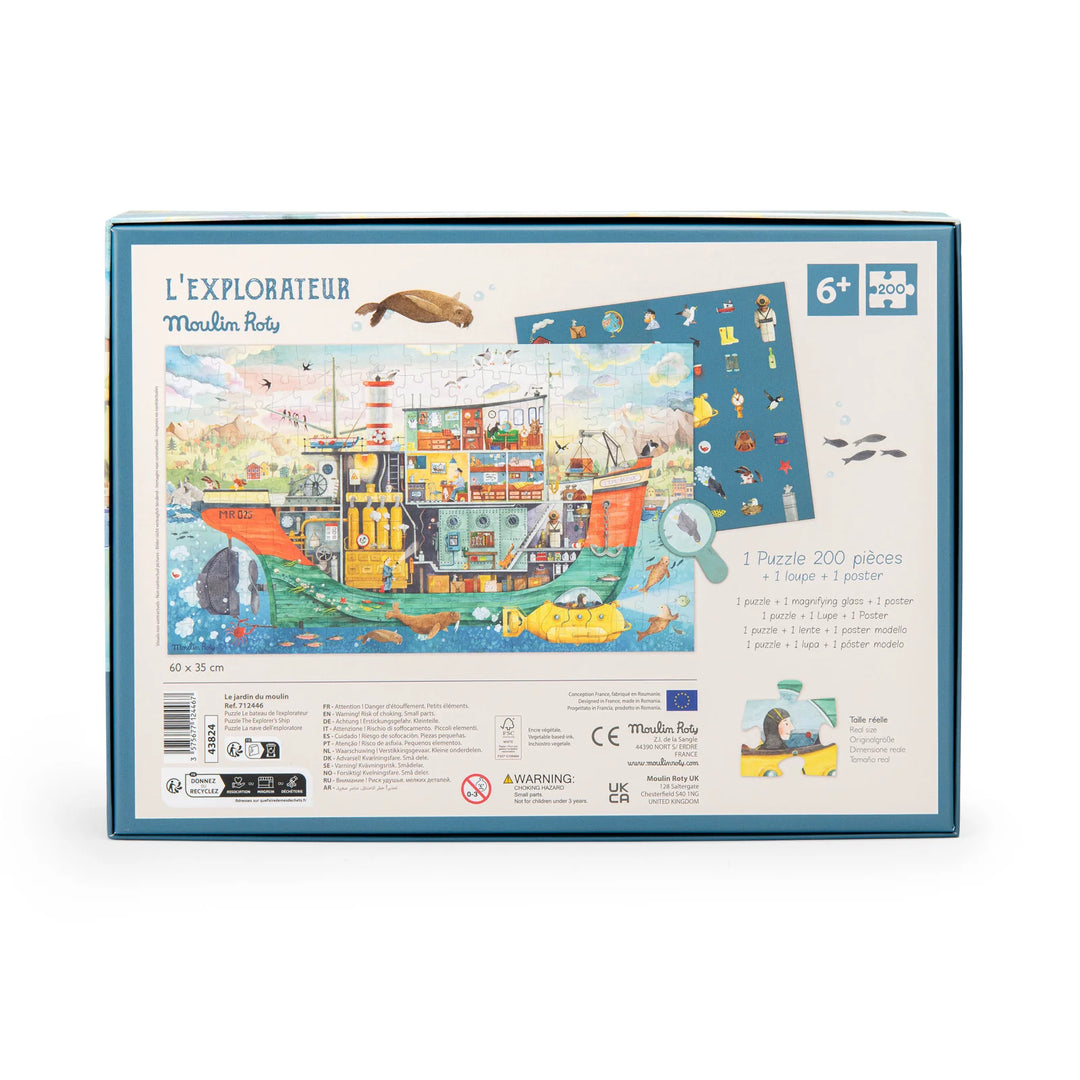 Boîte du Casse-tête 200 mcx Le bateau de l'explorateur