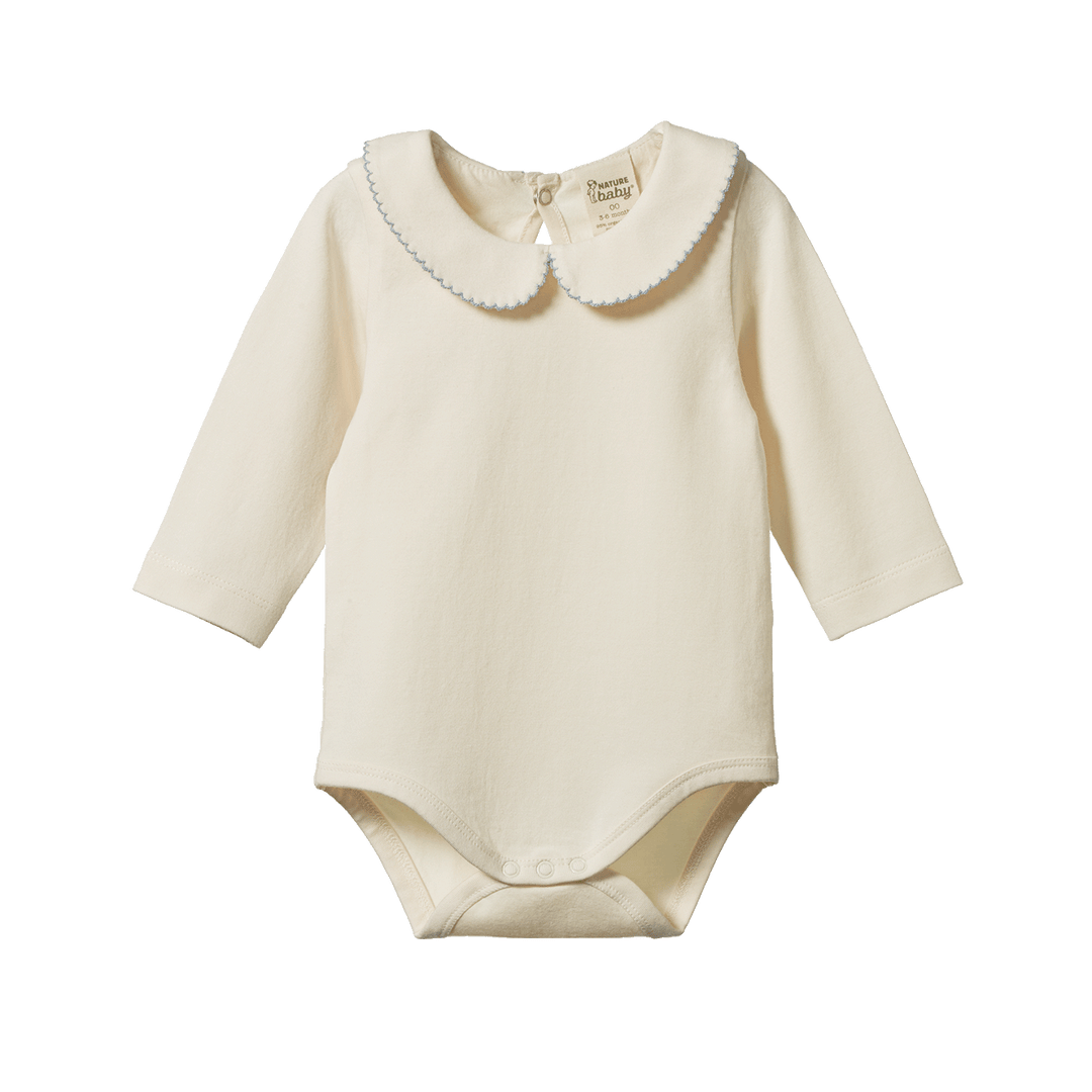 Body manches longues Nature Baby en coton naturel
