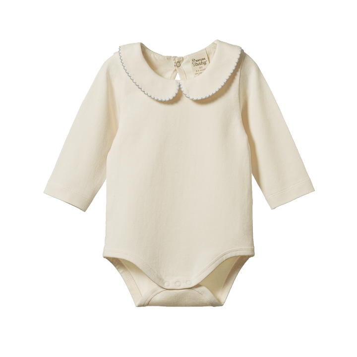 Body manches longues Nature Baby en coton naturel