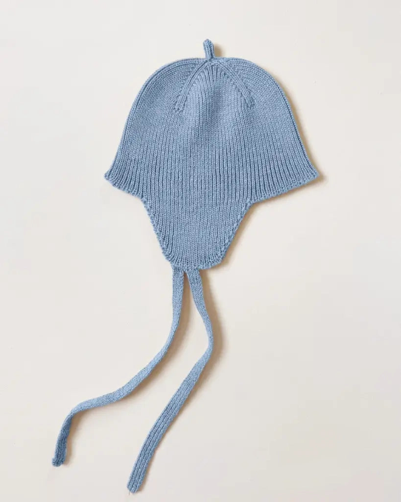 Bonnet Hvid Kota en laine bleu