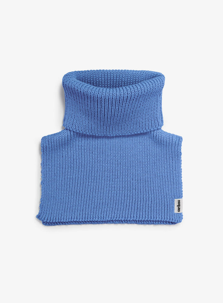 Cache-cou en tricot - Bleu Pervenche