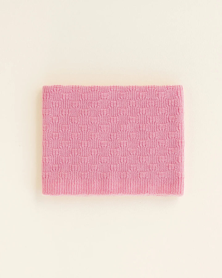 Cache-cou Hvid Gigi en laine rose