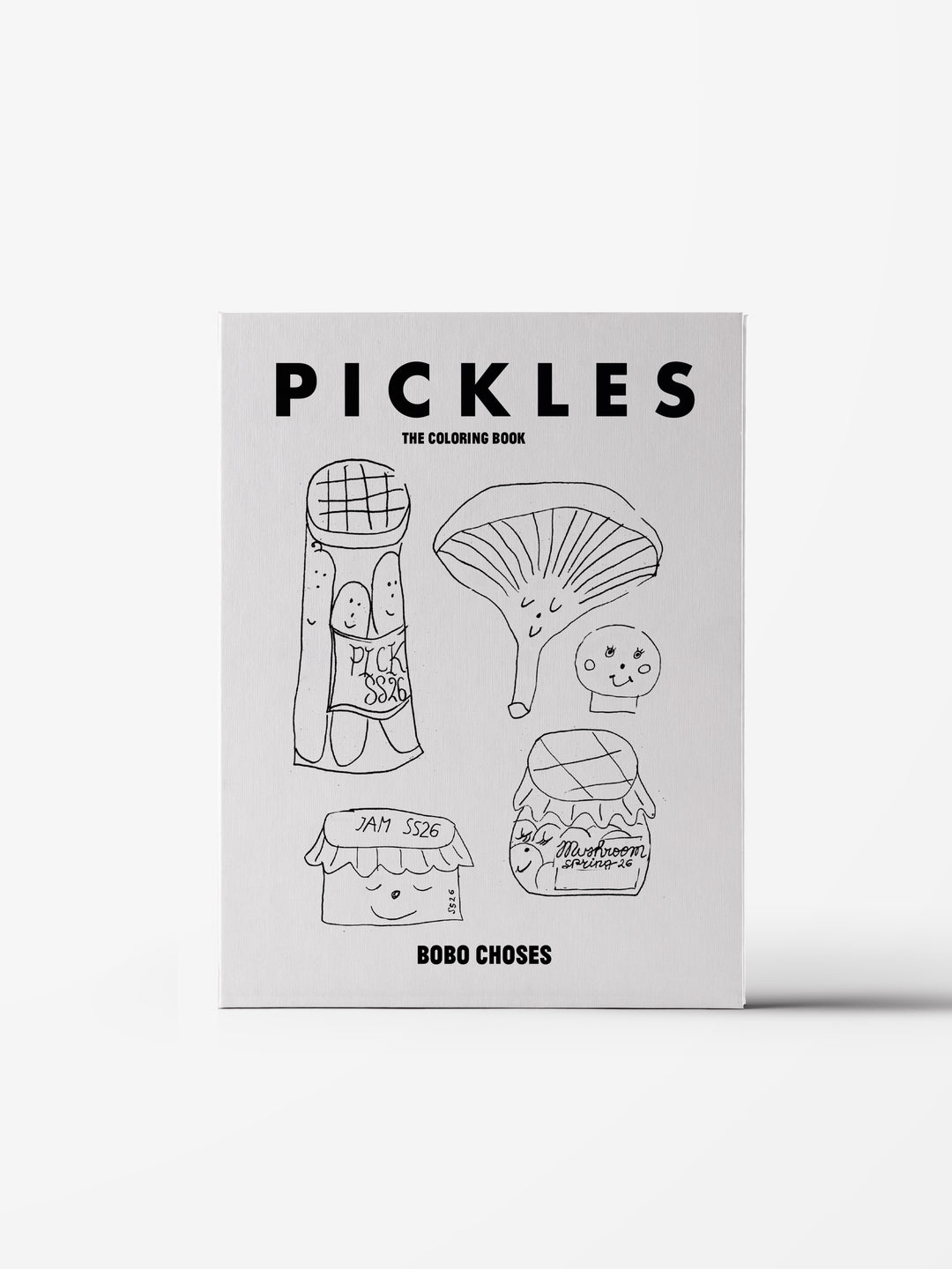 Cahier à colorier Pickels de Bobo Choses