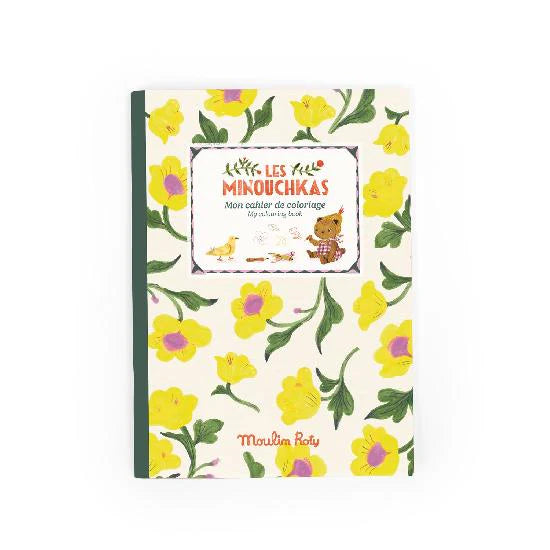 Cahier de coloriage Les Minouchkas de Moulin Roty