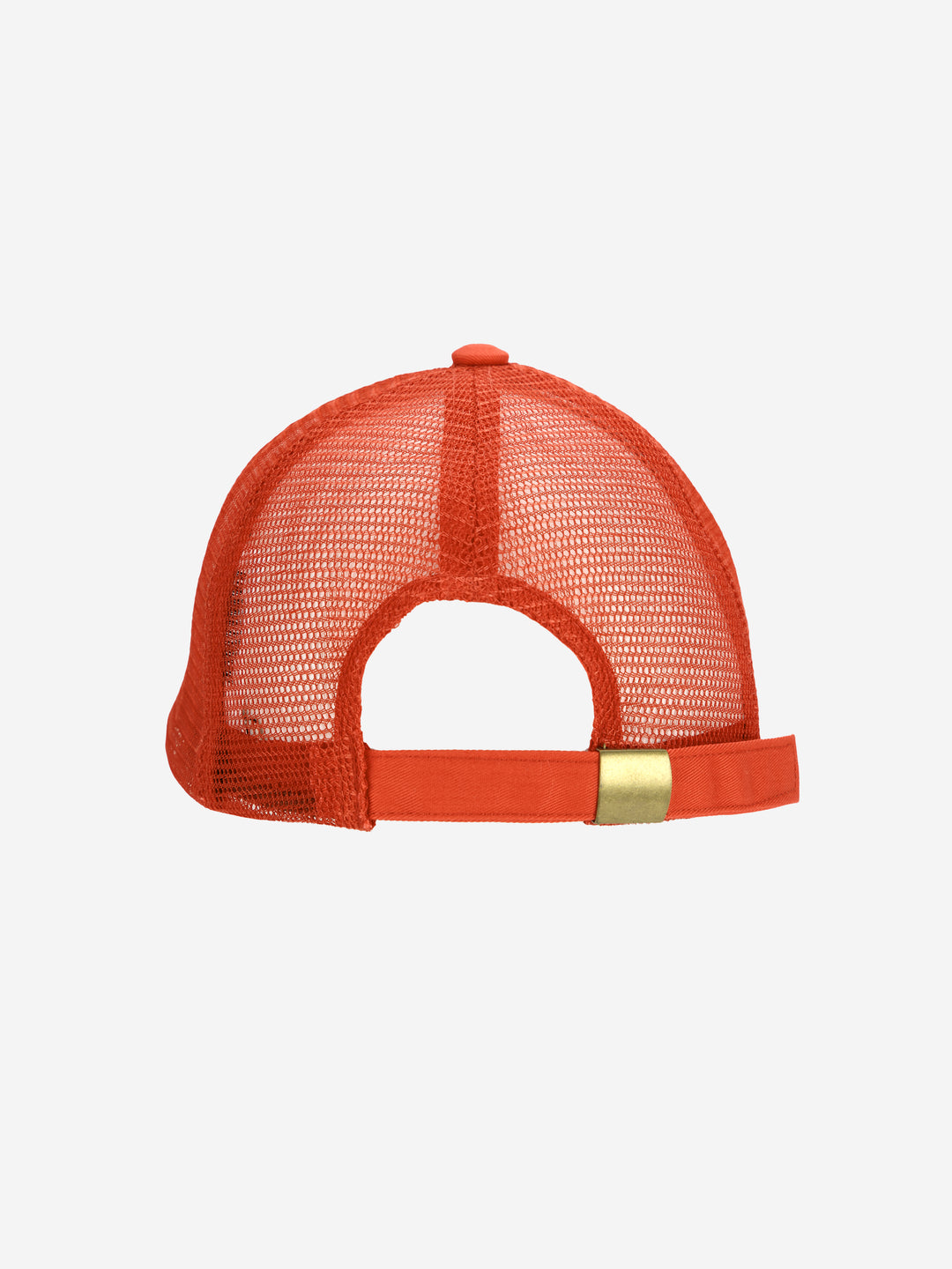 Casquette en maille de coton rouge