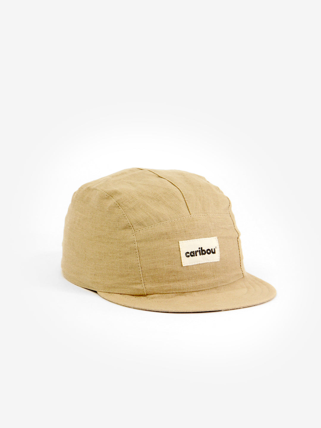 Casquette Caribou en lin Sable