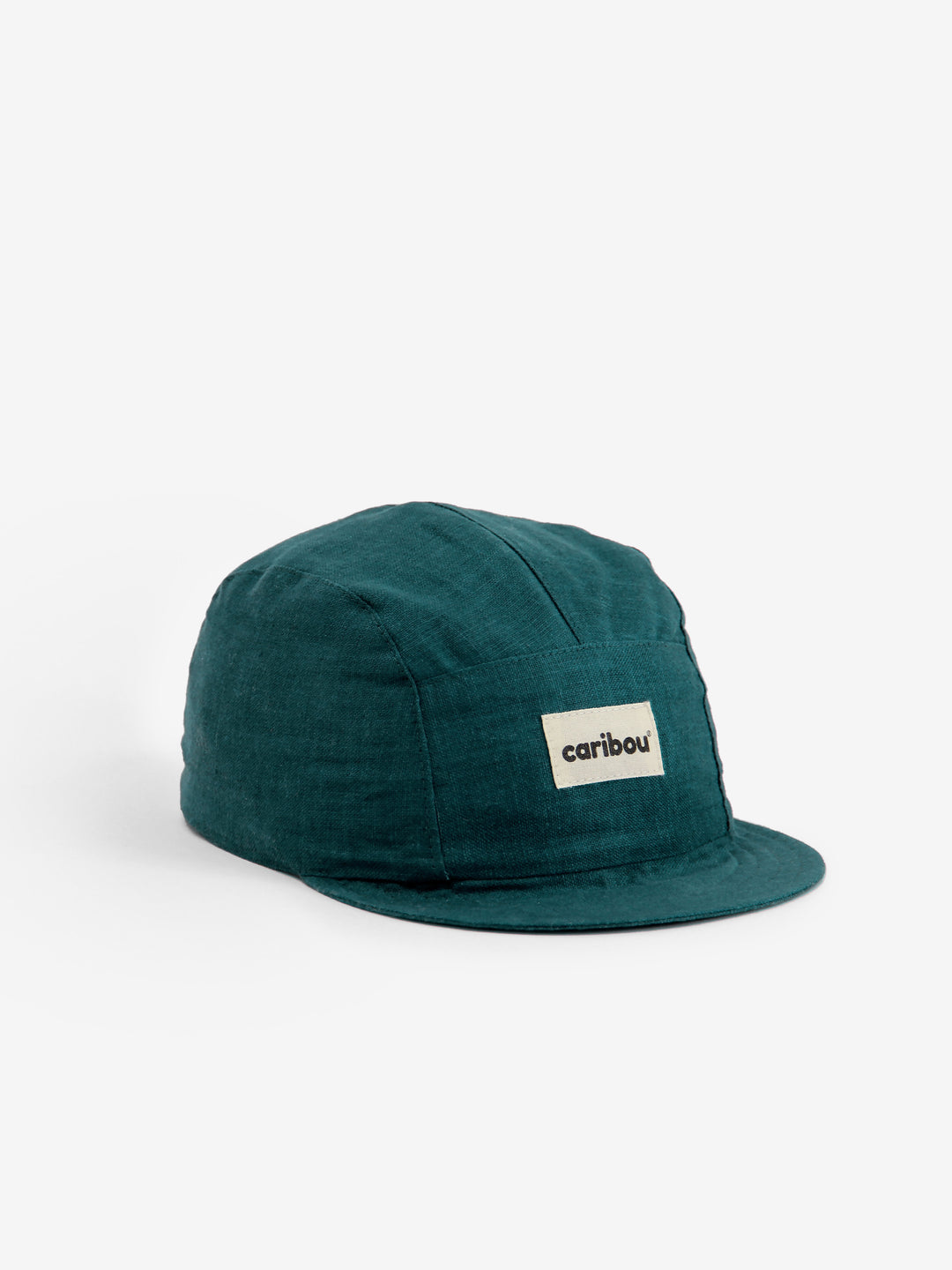 Casquette en lin Caribou Sapin