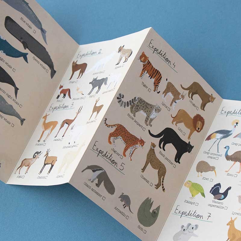 cahier de Casse tête Animal planet