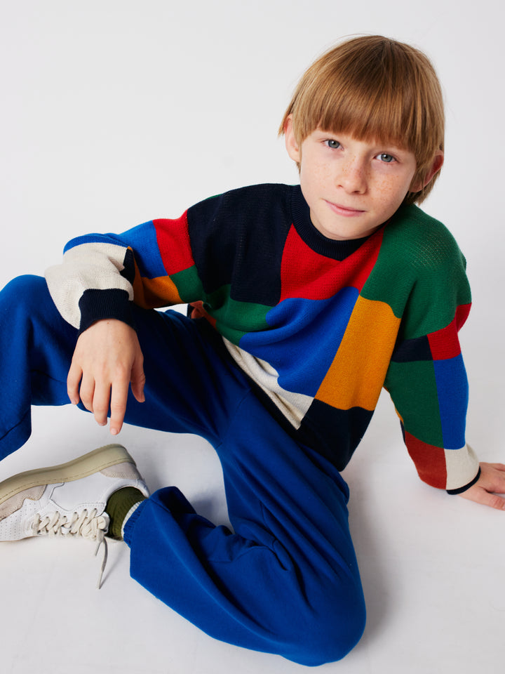 Enfant avec Chandail en coton multicolore Bobo Choses