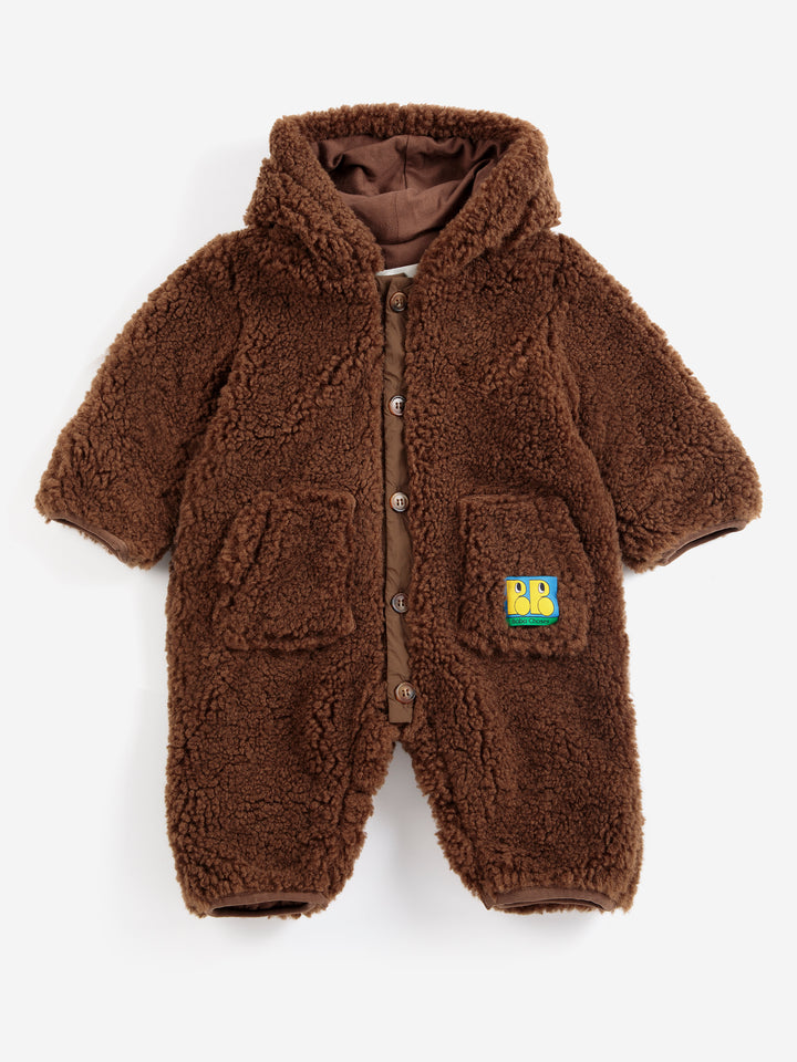 Combinaison en peau de mouton brun Bobo Choses