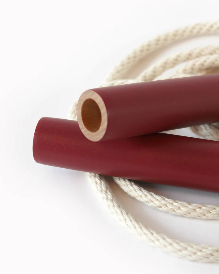 Corde à sauter en bois Prune