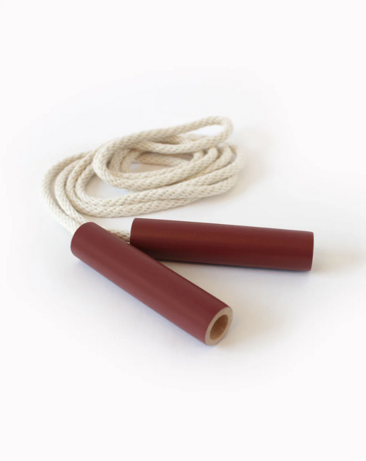 Corde à sauter en bois Prune