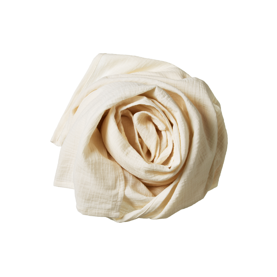 Nature Baby Couverture en mousseline Naturel
