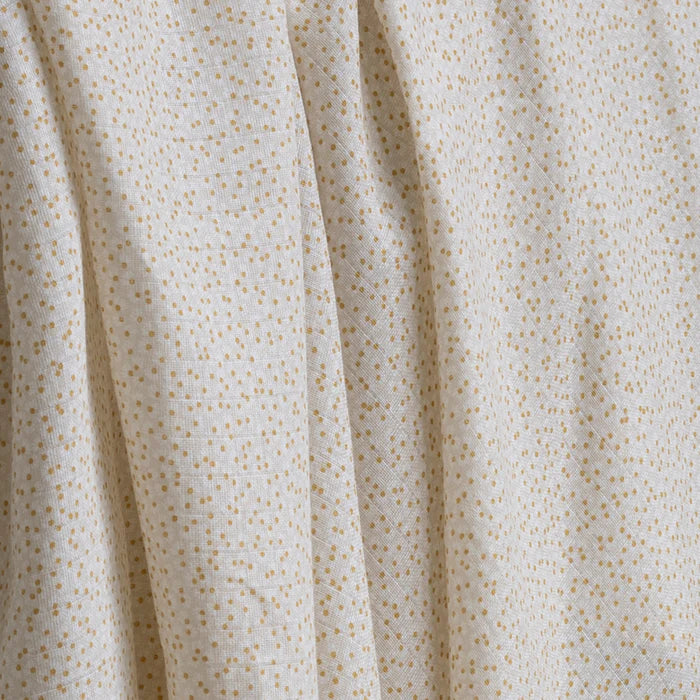 Détail de Couverture d'emmaillotage en coton avec imprimé marguerites