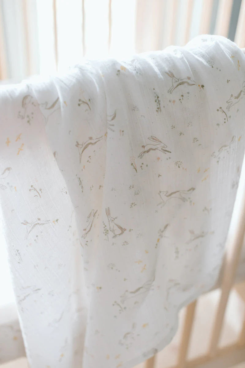 Couverture d'emmaillotage en coton 