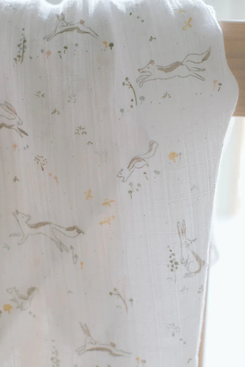 Couverture d'emmaillotage en coton 