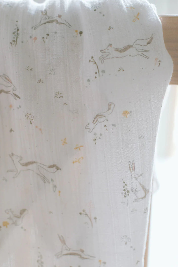 Couverture d'emmaillotage en coton 