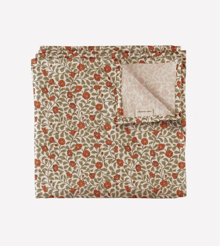 Couverture d'emmaillotage en mousseline  imprimé Quincy tree