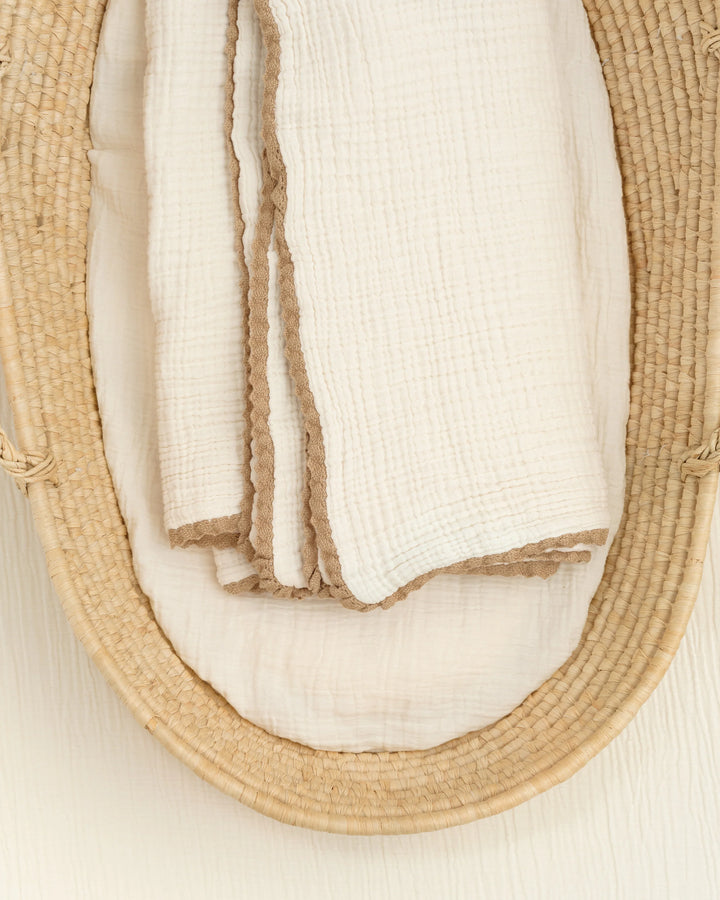 Couverture en gaze de coton biologique Willaby