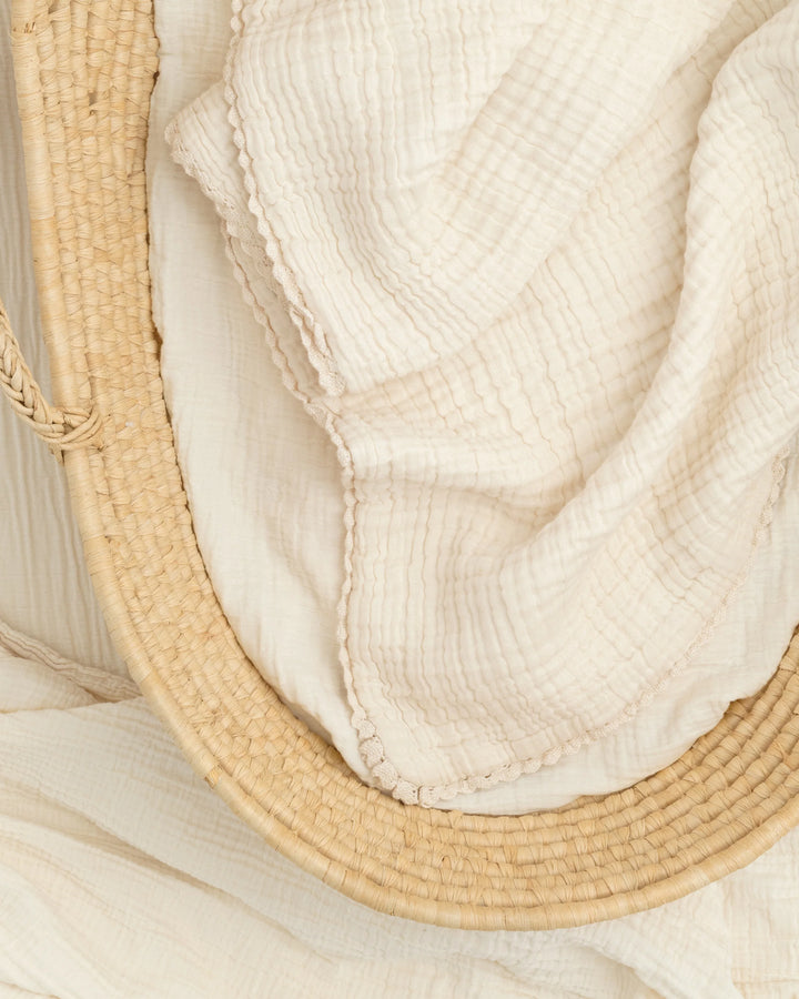 Couverture en gaze de coton biologique Willaby