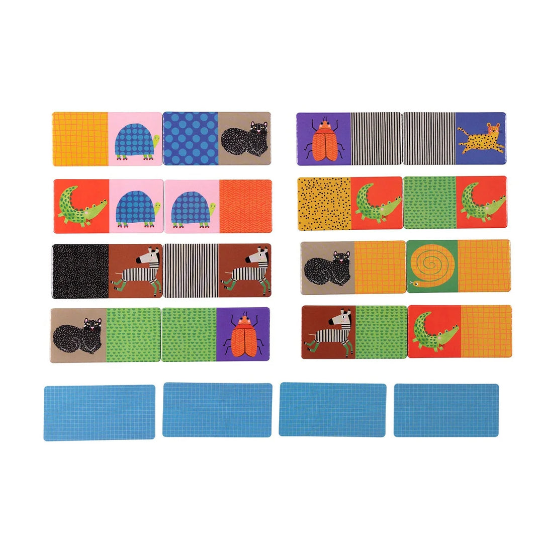 Domino à motifs Les Toupitis