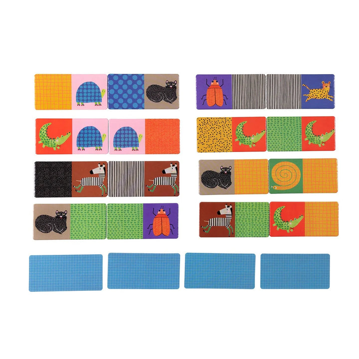 Domino à motifs Les Toupitis