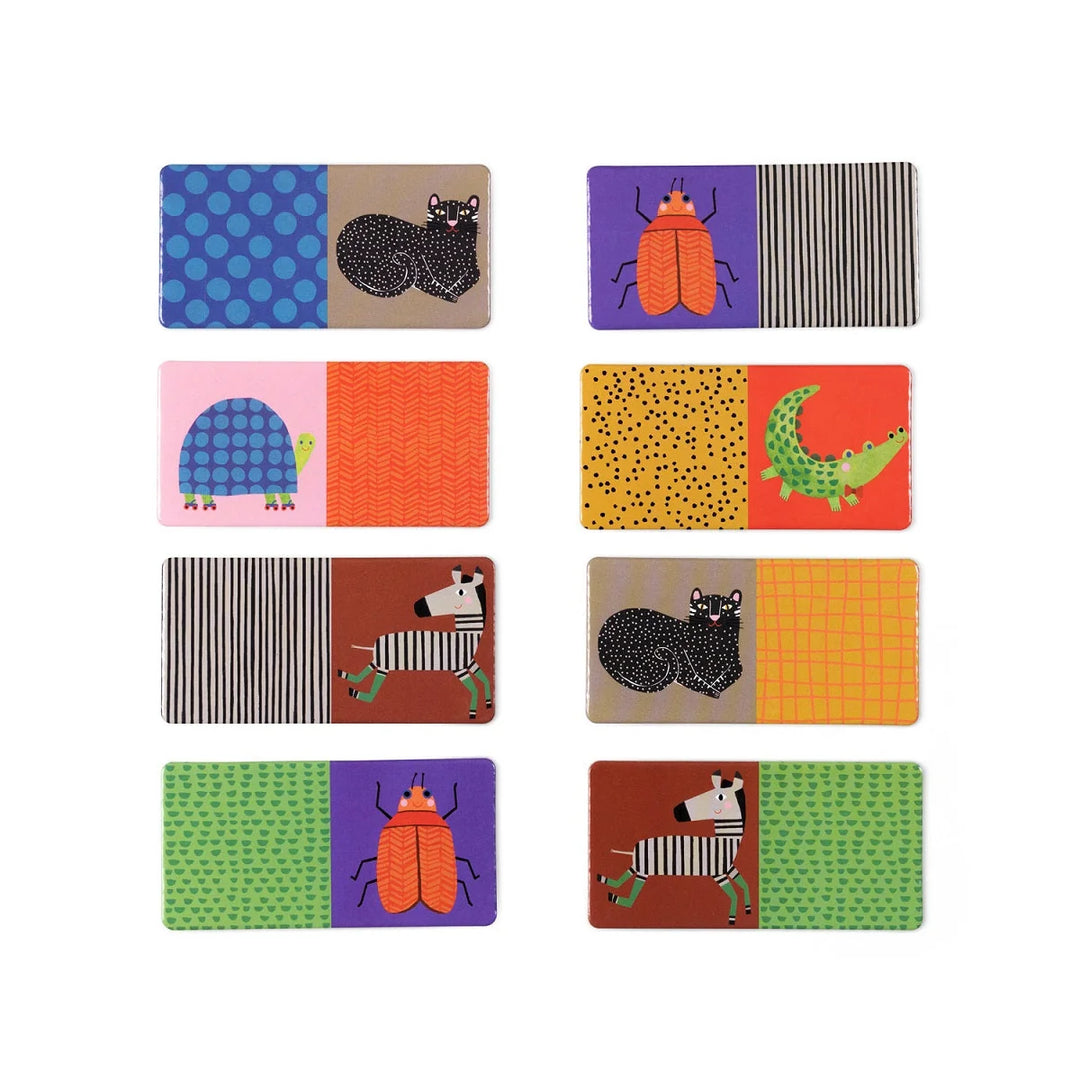 Domino à motifs Les Toupitis