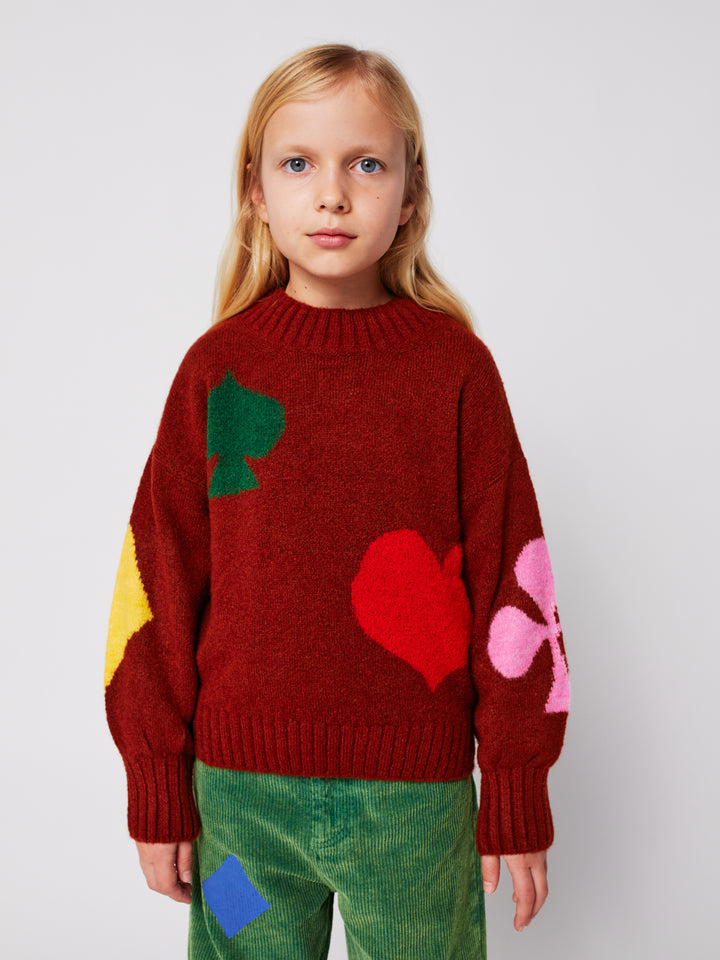 Enfant avec Détail de Chandail à col roulé Bobo Choses