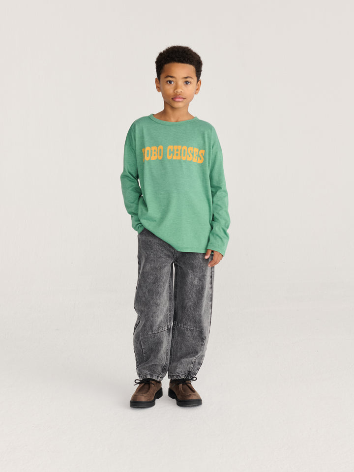 Enfant avec Pantalon Bobo Choses en denim noir 