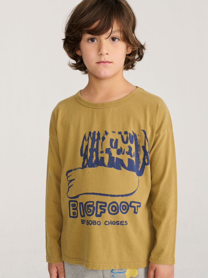 Enfant avec T-shirt manches longues Bobo Choses avec imprimé Bigfoot 