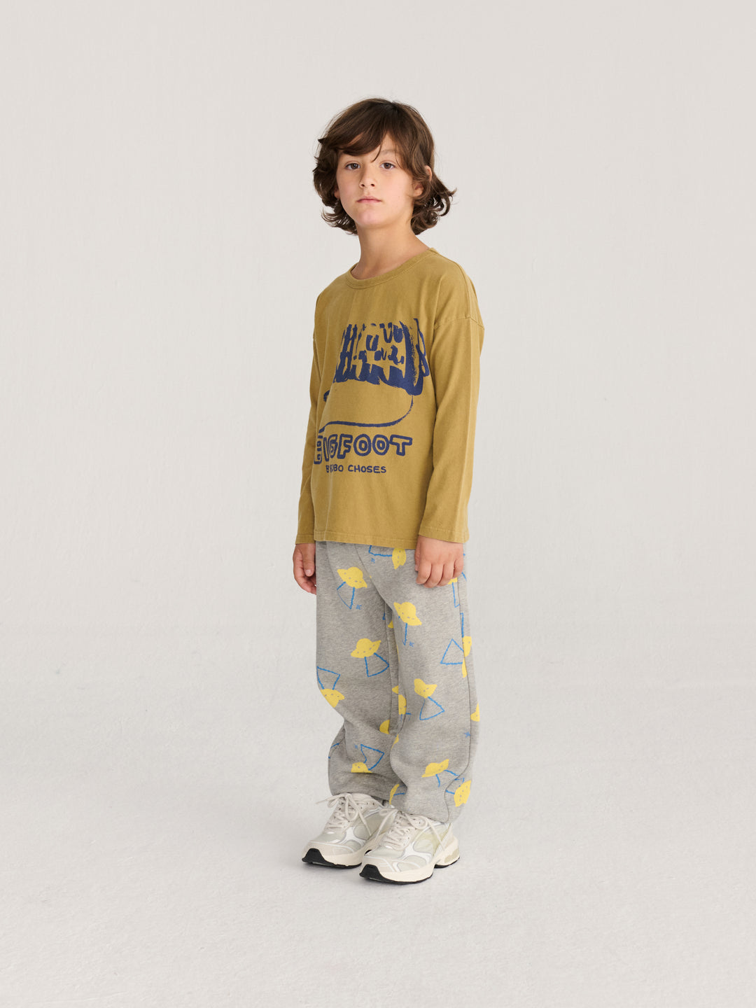Enfant avec T-shirt manches longues Bobo Choses avec imprimé Bigfoot 