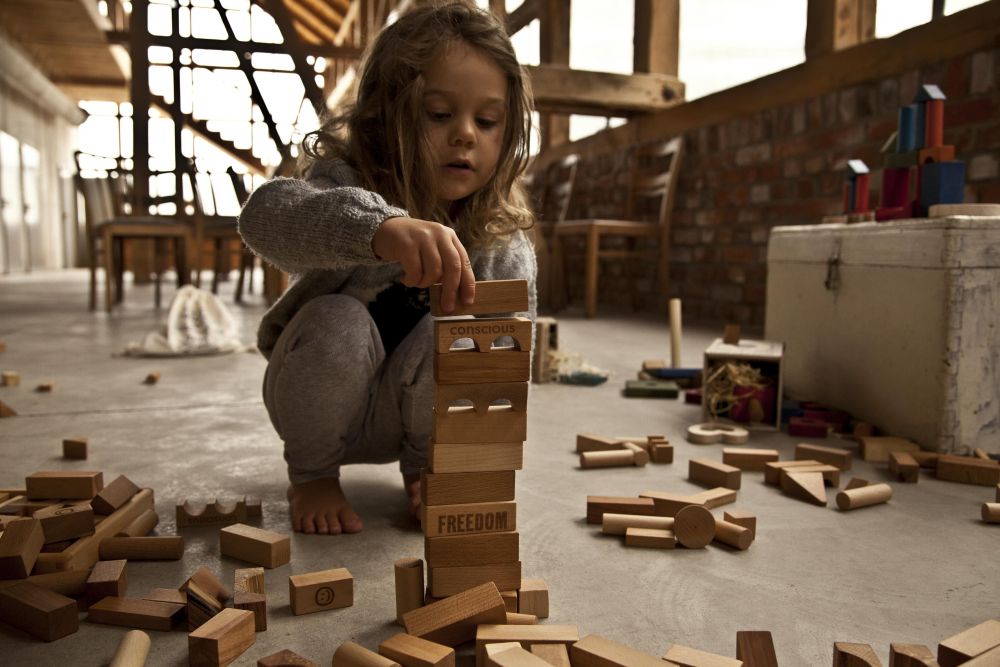 JOUETS DE SÉQUENÇAGE de perles en bois, blocs empilables pour enfants JOUETS DE SÉQUENÇAGE de perles en bois, blocs empilables pour enfants