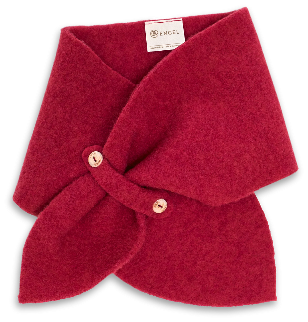 Foulard Engel en laine rouge