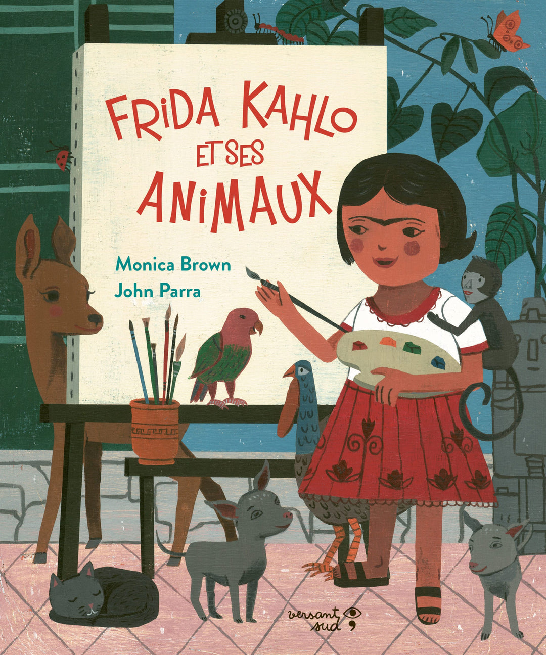Livre Frida Kahlo et ses animaux
