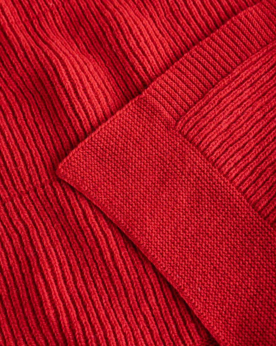 Comme des enfants- Couverture de mérinos rouge pour bébé et enfant, Montreal, Quebec, Canada