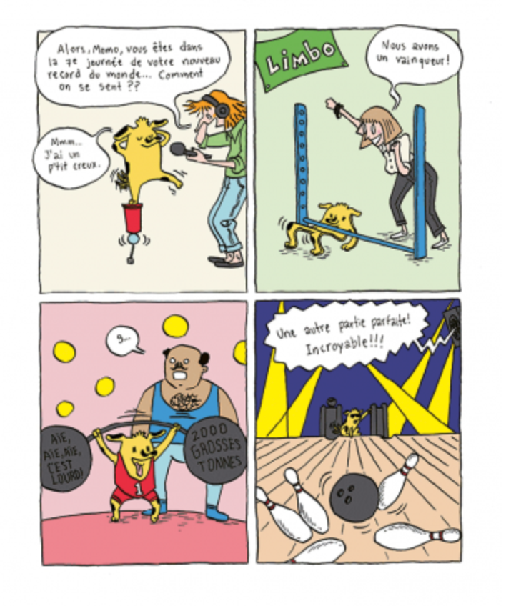 Page du Livre jeunesse J'aime pas ta robe de Danielle Chaperon