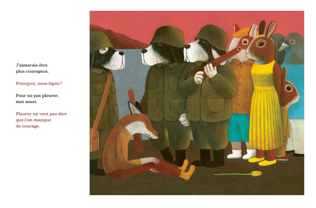 Page du Livre jeunesse Je n'aurai plus peur