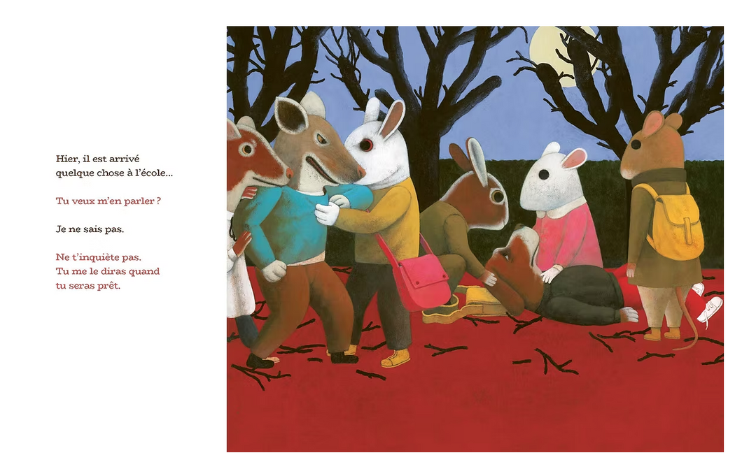 Page du Livre jeunesse Je n'aurai plus peur