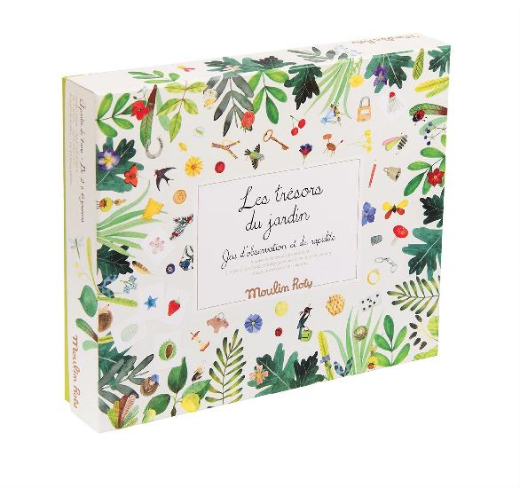 Jeu d'observation et rapidité Le trésors du jardin