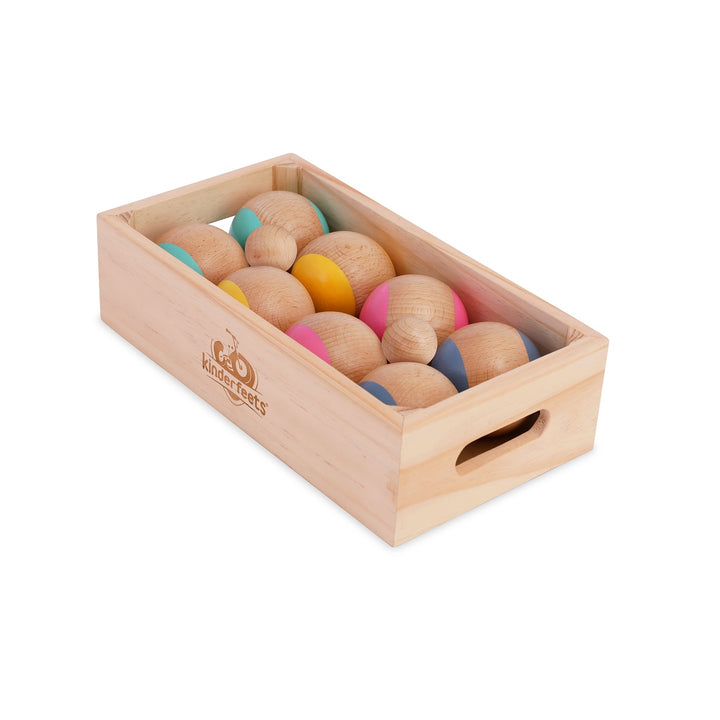 Jeu de boules en bois