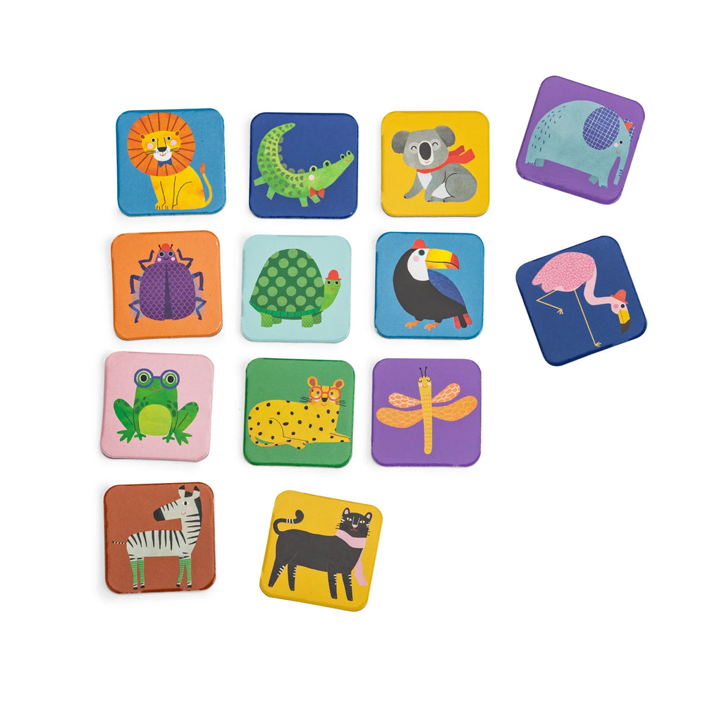 Jeu de mémoire des animaux 