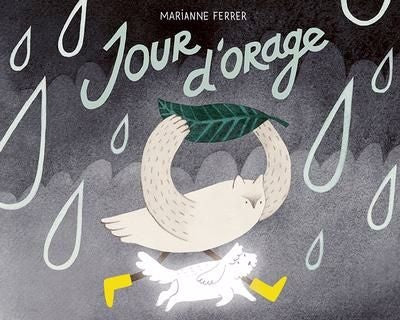 Livre Jour d'orage de Marianne Ferrer