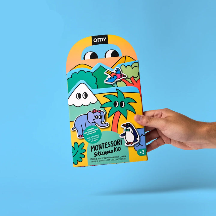 Kit OMY Décor et autocollants animaux