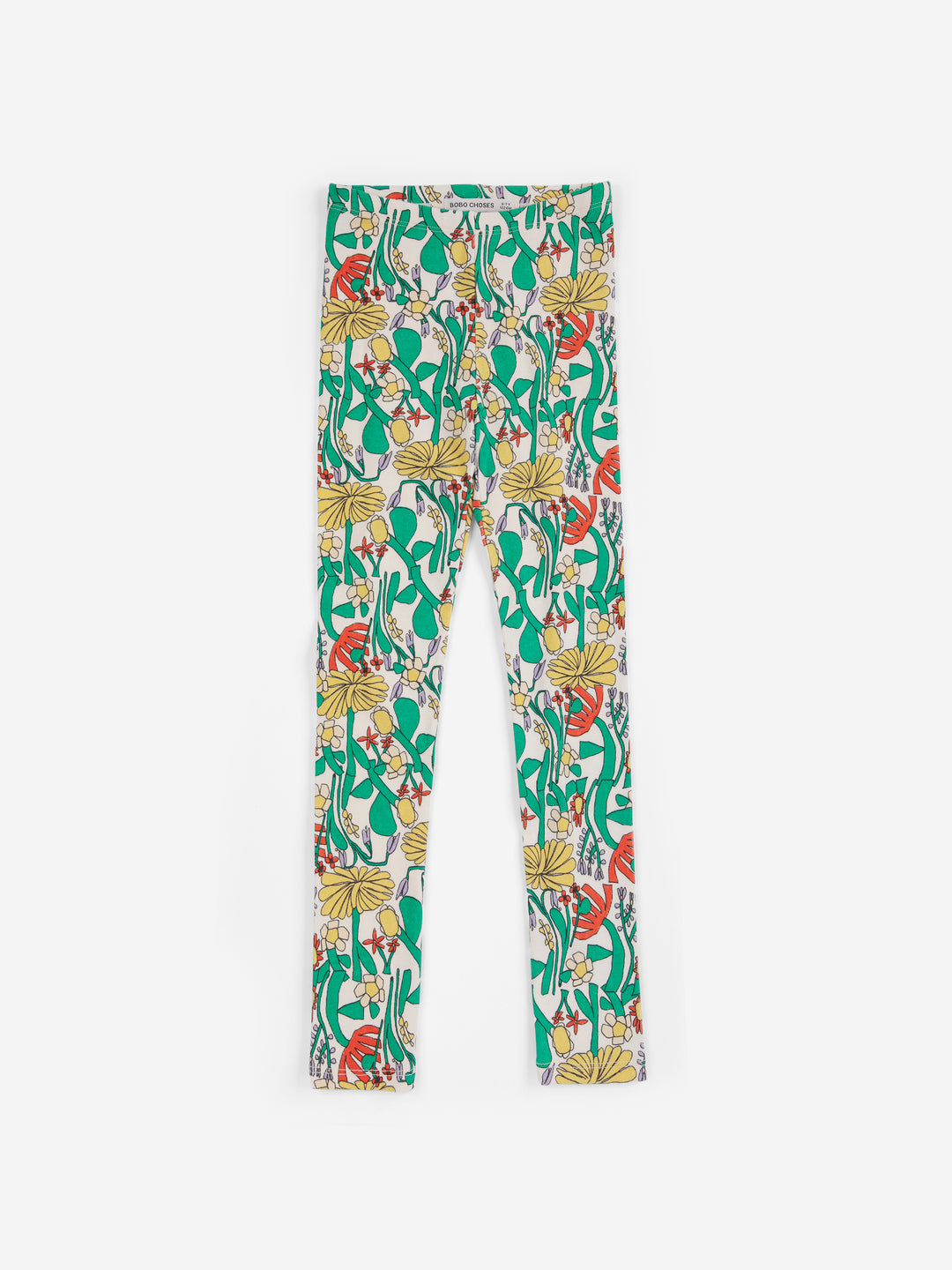 Leggings Bobo Choses en coton en motif herbalist